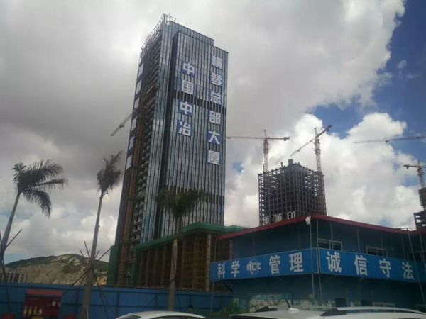 中*中冶橫琴總部大廈項目，淞江內外壓平衡波紋補償器，上海內外壓平衡波紋補償器